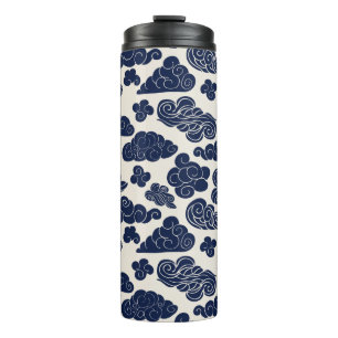 Auspicious Clouds Traditional Chinese Pattern TT Thermosbeker