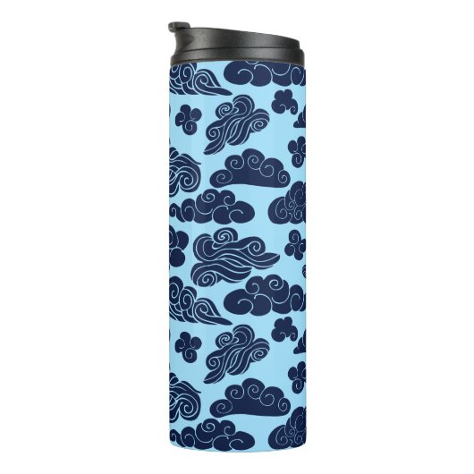 Auspicious Clouds Traditional Chinese T Pattern TT Thermosbeker (Geroteerd rechts)