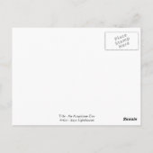 Auspicious Day Whimsical Woodland Mouse Folk Art Briefkaart (Achterkant)