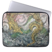 Auspicious Dragon (Zui-ryu) Laptop Sleeve (Voorkant)