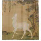 Auspicious Roe Deer Fine Art Douchegordijn (Voorkant)