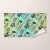 Ausralia Easter Bilby met Emu & Egg Bad Handdoek (Handdoek)