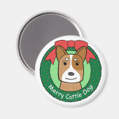 Ausralian Cattle Dog Magneet (Voorkant / Achterkant)
