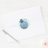 Ausrichtung runder aufkleber ronde sticker (Envelop)