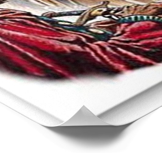 Ausritt der Kreuzritter Poster (Hoek)