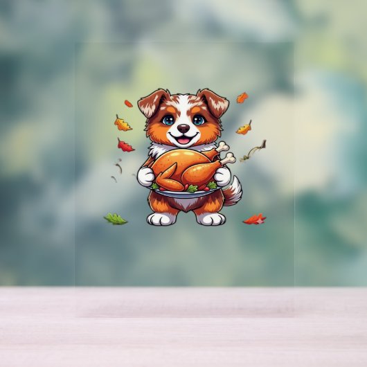 Aussie 178 Thanksgiving Oversized T-shirt.png Acryl Bord (Neutraal)