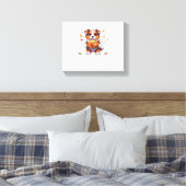 Aussie 178 Thanksgiving Oversized T-shirt.png Canvas Afdruk (Insitu (Slaapkamer))