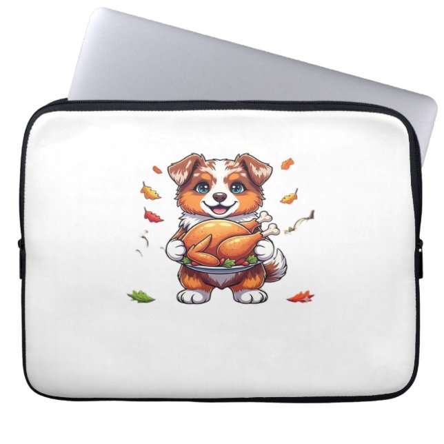 Aussie 178 Thanksgiving Oversized T-shirt.png Laptop Sleeve (Voorkant)