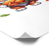 Aussie 178 Thanksgiving Oversized T-shirt.png Poster (Hoek)