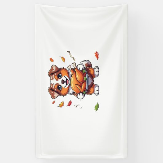 Aussie 178 Thanksgiving Oversized T-shirt.png Spandoek (Verticaal)