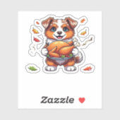 Aussie 178 Thanksgiving Oversized T-shirt.png Sticker (Vel)
