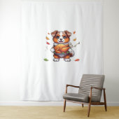 Aussie 178 Thanksgiving Oversized T-shirt.png Wandkleed (In situ)