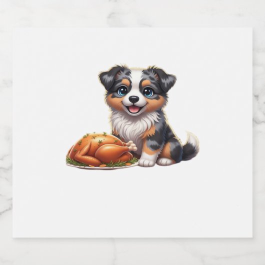 Aussie 180 Thanksgiving Classic T-shirt.png Sparkling Wijnetiket (Enkel label)