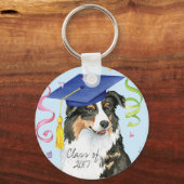 Aussie Afstuderen Aussie Sleutelhanger (Voorkant)