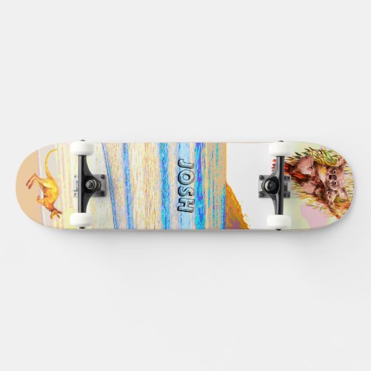 Aussie Animals Surfside Persoonlijk Skateboard (Horizontaal)