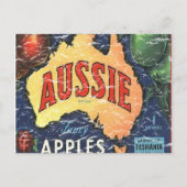 Aussie Apples- noodlijdend Briefkaart (Voorkant)