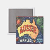 Aussie Apples- noodlijdend Magneet (Voorkant / Achterkant)