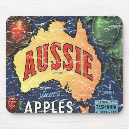 Aussie Apples- noodlijdend Muismat (Voorkant)