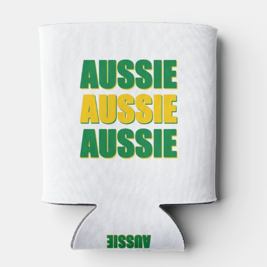Aussie Aussie Aussie Blikjeskoeler (Achterkant)