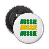 Aussie Aussie Aussie Button Flesopener (Voorkant)