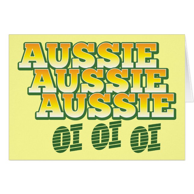 Aussie Aussie Aussie oi (Voorkant Horizontaal)