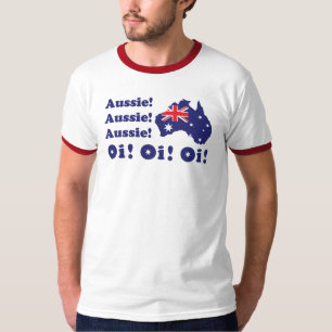 Aussie Aussie Aussie Oi Oi Oy Oy Ozzie T shirt