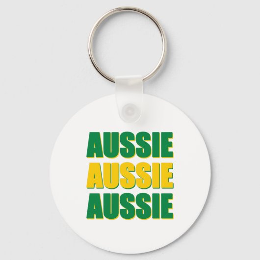 Aussie Aussie Aussie Sleutelhanger (Voorkant)