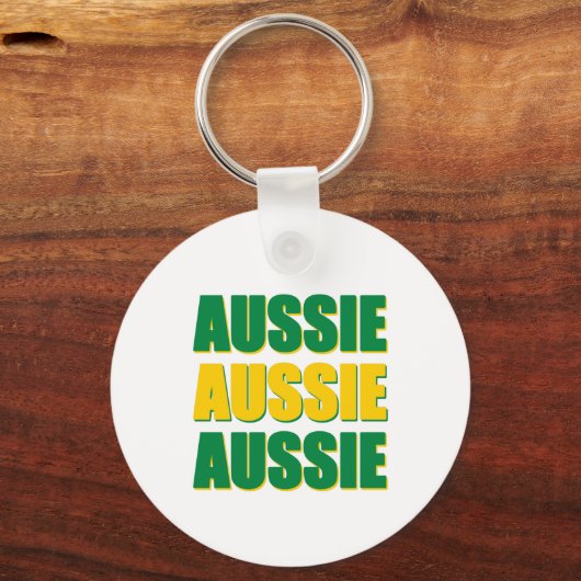 Aussie Aussie Aussie Sleutelhanger (Voorkant)