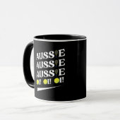 Aussie Aussie Aussie Tennis Mok (Voorkant links)
