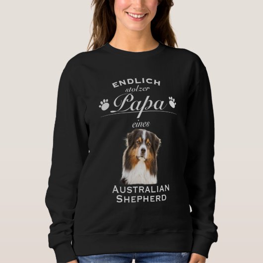 Aussie Aussie Dog Australian Shepherd Trui (Voorkant)