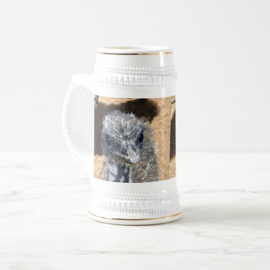 Aussie Baby Emu Face Bierpul (Voorkant links)