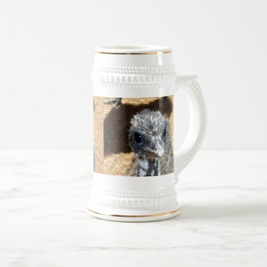 Aussie Baby Emu Face Bierpul (Voorkant rechts)