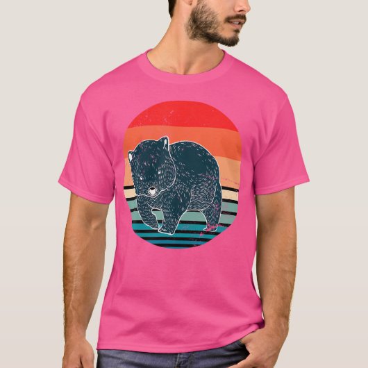 Aussie Backpacker Australië Outback Animal Combat T-shirt (Voorkant)