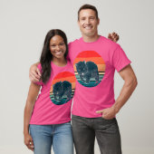 Aussie Backpacker Australië Outback Animal Combat T-shirt (Unisex)