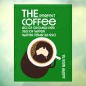 Aussie Baristas Raamsticker (Vel 3)