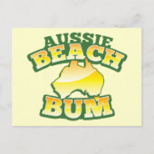 Aussie Beach Bum! met Australische kaart (Voorkant)