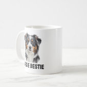Aussie Bestie Mok - Loyal Australian Shepherd Gift (Voorkant links)