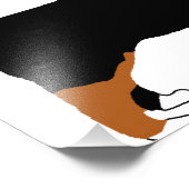 aussie black tri silo foto afdruk (Hoek)