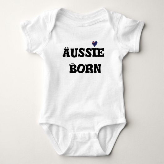 Aussie Born T-shirt (Voorkant)