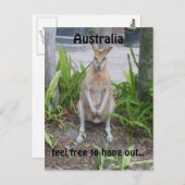 Aussie Boy, briefkaart (Voorkant / Achterkant)