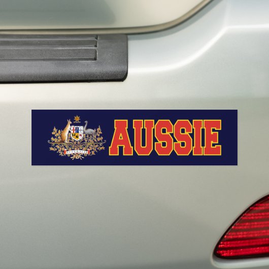Aussie Bumpersticker (Op auto)