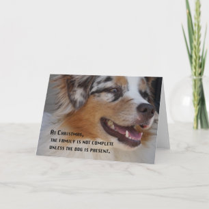 Aussie cadeau feestdagen kaart