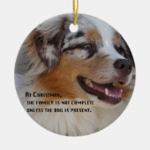 Aussie cadeau keramisch ornament (Voorkant)