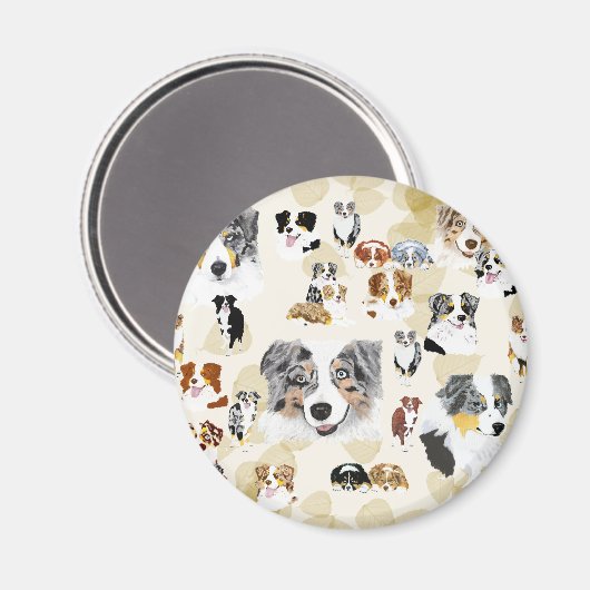 Aussie Collage Magneet (Voorkant / Achterkant)