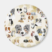 Aussie Collage Magneet (Voorkant)