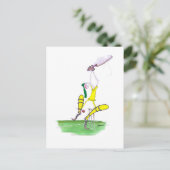 aussie cricket nutmeg, tony fernandes briefkaart (Staand voorkant)