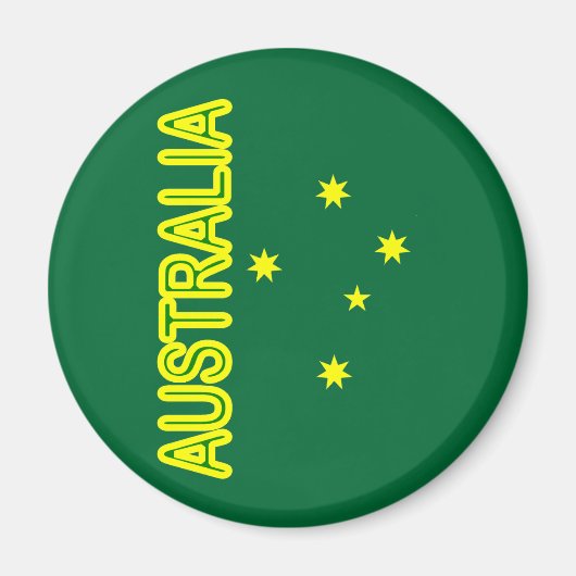 Aussie Cross Magneet (Voorkant)