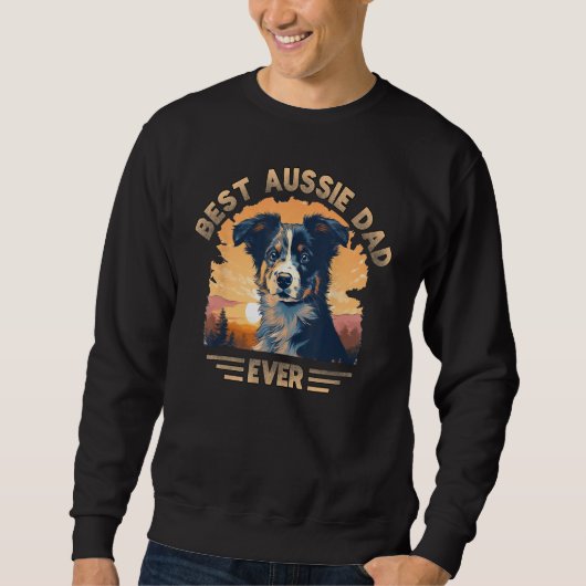 Aussie DAD Australian Shepherd 1 Trui (Voorkant)