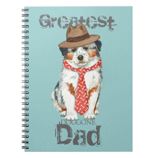 Aussie Dad Notitieboek (Voorkant)