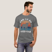 Aussie Dad of An Ausshole Australian Shepherd Owne T-shirt (Voorkant volledig)